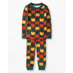Hanna Andersson Candy Apple Long Johns 85
